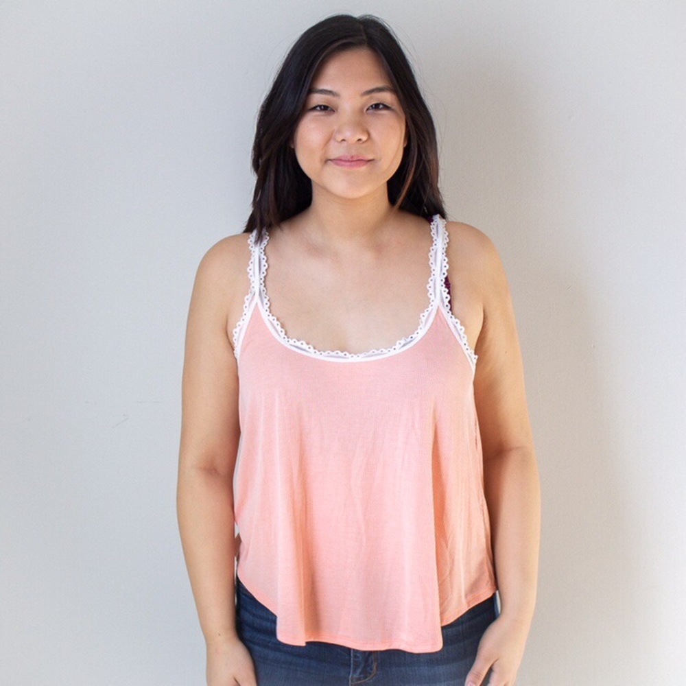 Peachy Victoria’s Secret Cami Top, Size Large